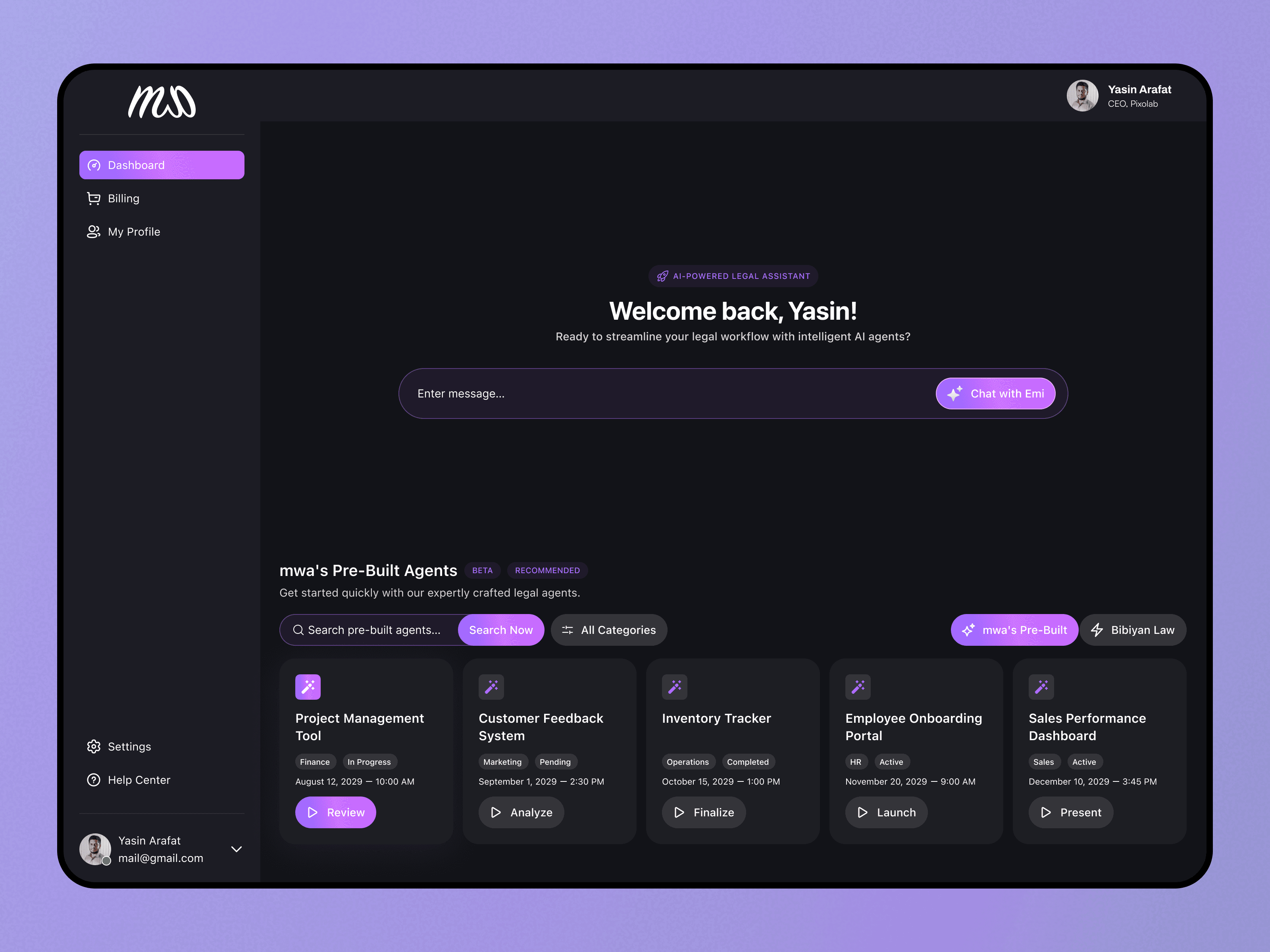 AI Agent Workflow Tool