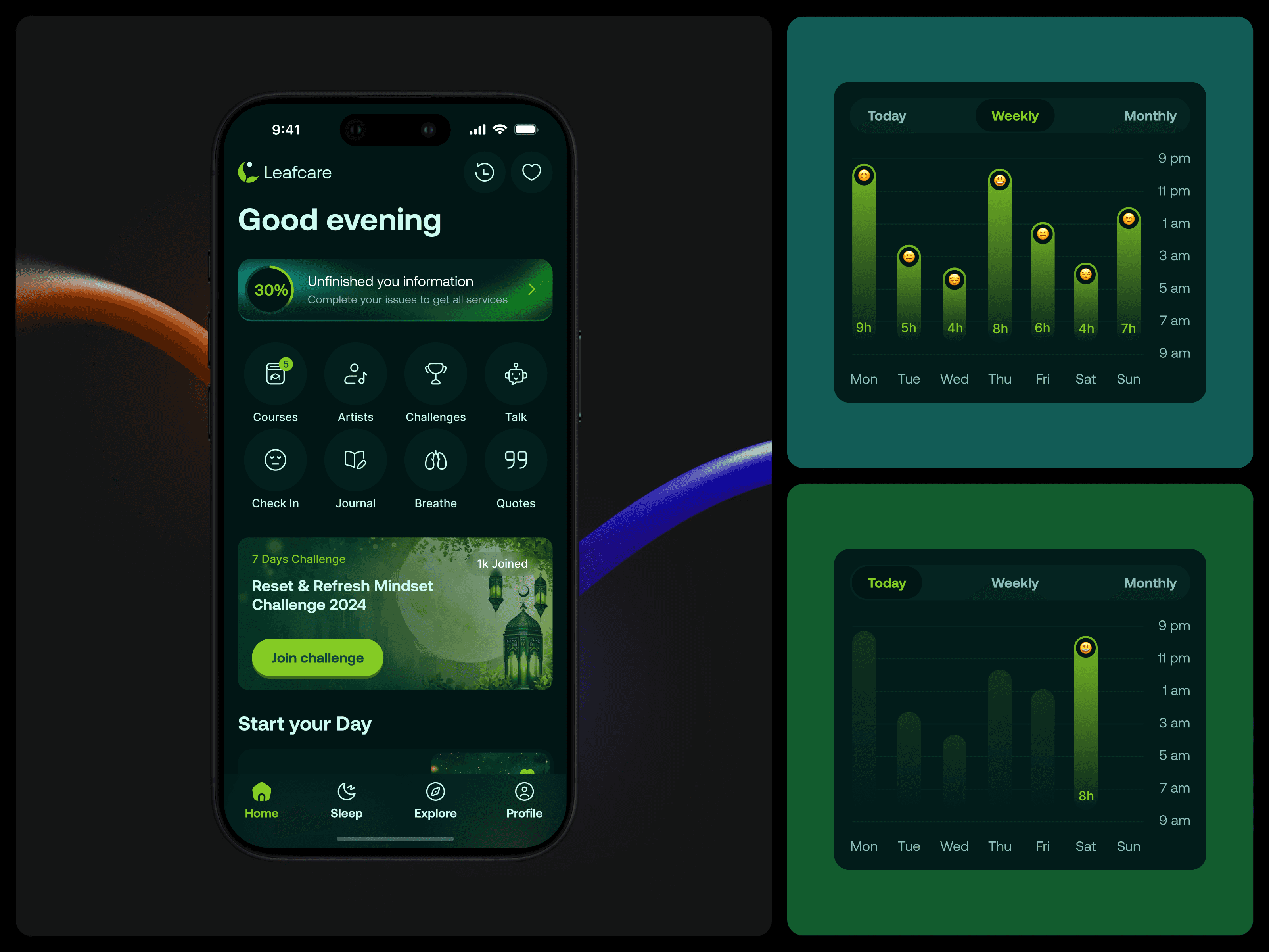 Leafcare Mental Health App